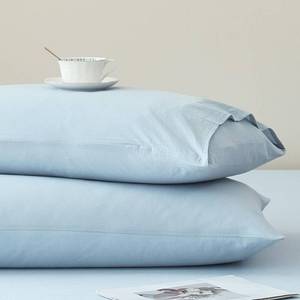 lot 2468 image: JELLYMONI 100% Washed Cotton Pillowcases, Standard, Envelope Closure 2-Pack