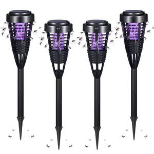 lot 3159 image: 2026 4Pack Mosquito Repellent Outdoor Patio Solar Bug Zapper Outdoor,Mosquito Trap to Repel Gnat Small Flying Insect,Waterproof Mosquito Zapper for Outside,Solar Fly Zapper for Backyard,Garden,Patio