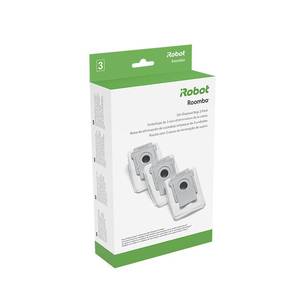 lot 4132 image: iRobot Authentic Replacement Parts - 3 Count (Pack of 1) Dirt Disposal Bags Compatible with Roomba Clean Base Models i1, i3, i4, i5, i7, i8, Combo j8, j9