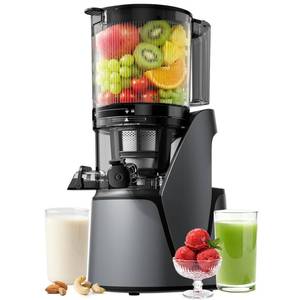 lot 5472 image: EanOruus Juicer Machines, 3-in-1 Cold Press Juicer, Premium Gray