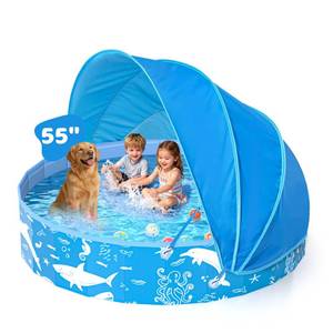 lot 5478 image: EPN 55Large Kids Pool, Baby Pool with Canopy, Pools for Kids