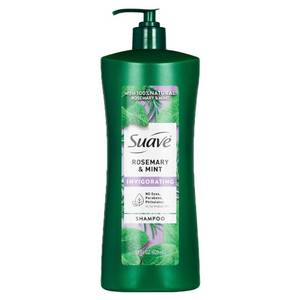 lot 6145 image: Suave Invigorating Shampoo with Rosemary & Mint, Refreshing & Replenishing Care for Healthy-Looking Hair, No Parabens, Phthalates, or Dyes, 28 FL OZ Bottle