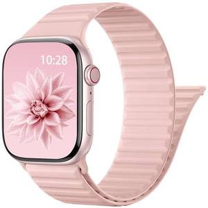 lot 6202 image: Patented Magnetic Silicone Sport Band for Apple Watch Bands for Women Men
