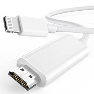 lot 6213 image: Apple MFi Certified Apple Lightning to HDMI Cable Adapter for iPhone to TV