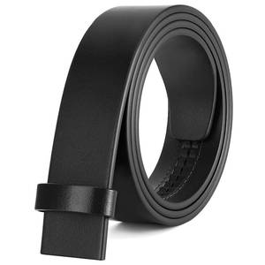 lot 6216 image: Ratchet Belt Strap, 1 38 Replacement Full Grain Leather Belt Straps Only