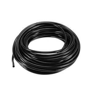 lot 6271 image: uxcell 33ft Drip Irrigation Hose PVC Vinyl Tubing, 18(3mm) ID 4mm OD Black Water Hose