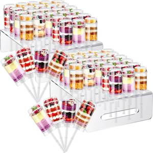 lot 7194 image: Geetery 62 Pcs Push up Cake Pop with Lids