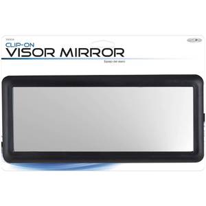 lot 8040 image: 70003 Car Sun Visor Mirror �� Black Deluxe Makeup & Cosmetic Mirror, Universal Fit for Cars, Trucks & SUVs
