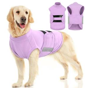 lot 8076 image: MIGOHI Dog Anxiety Relief Coat,Comfort Anxiety Vest for Dogs,Adjustable Dog Anxiety Calming Wrap for Fireworks,Travel,Separation,Anxiety Jacket for Large Dogs,L,Lightpurple