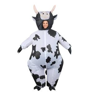 lot 8083 image: wylksylk Cow Costume,Inflatable Cow Costume for Halloween Party