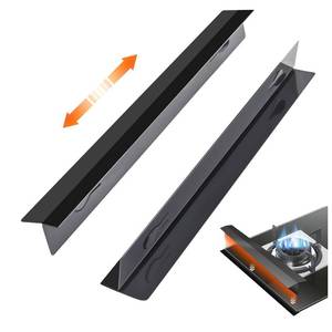lot 8470 image: 2 Pack Stove Gap Covers,Stove Gap Covers Stainless Steel,Gap Filler for Stove and Counter,Heat Resistant Oven Gap Filler,Adjustable Length 13.8 to 27.5 (T Shape)