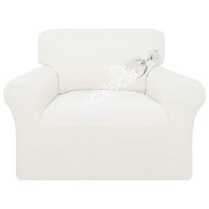 lot 8478 image: Easy-Going 100% Waterproof Chair Couch Cover, Dual Waterproof Sofa Cover, Stretch Jacquard Sofa Slipcover, Leakproof Furniture Protector for Kids, Pets, Dog and Cat (Chair, Cream)