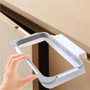 lot 8495 image: NeilBee Stylish Cute Hanging Trash Bag Holder fits Kitchen cabinets Perfectly�� Drill-Free and Tool-Free for Fast Installation, Effectively Freeing up Kitchen Counter and Cabinet Space.