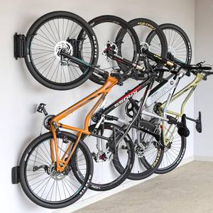 lot 9545 image: monTEK Swivel Bike Wall Mount, Bike Hangers for Garage, 4 Pack