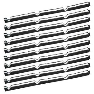 lot 9562 image: SuperDi 12in Outside 10Pcs - 12 Classic Ribbed Profile Foam Closure Strip Fits for Metal Corrugated Roofing Panels Sheets - 3 Long Outside Roof Closure Strips (Closed-Cell Foams Material)
