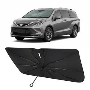 lot 9590 image: Proadsy Custom Fit 2021-2026 Toyota Sienna Windshield Sun Shade Umbrella
