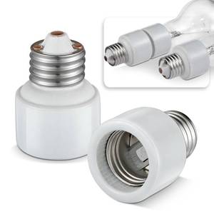 lot 10055 image: Light Socket Extender,Porcelain Socket Extension Adapter,E26 to E26 Standard Medium Screw Bulb Socket Extender Adapter,Recessed Socket Extension Converters