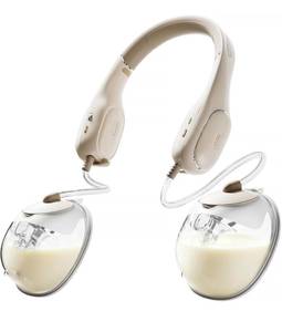 lot 11612 image: NCVI Neckband Breast Pump, Hands-Free Wearable Electric, for OfficeTravel (Slight Use)