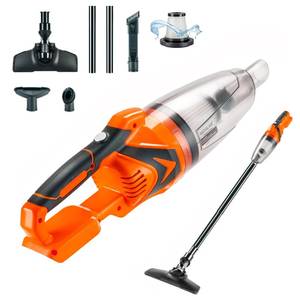 lot 11644 image: Nichilas Cordless Vacuum Cleaner Handheld Stick Vacuum Cleaner 10kPa Powerful Suction 4 Different Heads for Home Pets Floor Car, Compatible with DEWALT 20V MAX Batteries (NO Battery) (Slight Use)