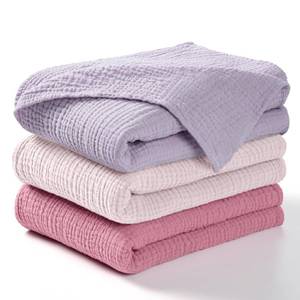 lot 12001 image: lulumoon Muslin Swaddle Blankets for Baby 100% Cotton Receiving Blankets