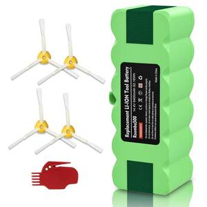 lot 12073 image: 6400mAh Replacement for iRobot Roomba 500 Battery Lithium Compatible with Roomba 500 600 700 800 900 R3 Vacuum Series 690 675 960 510 970 965 801 805 850 890 891 895 695 685 680 671 670 665 652