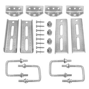 lot 13286 image: Sebnux 8 Boat Trailer Bunk Brackets Kit for Boat Trailer Crossmember