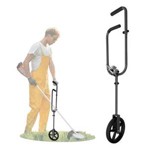 lot 13307 image: STARTINGTOOL String Trimmer Wheel Attachment, 2-in-1 Arm Back Saver Weed Eater Handle Extension with Wheels, Universal Weedeater Grip Tool for Lawn Care, Edging & Weeding Trimming Attachments