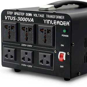 lot 13310 image: Yinleader 3000W Step UpDown 110V220V Voltage Converter Transformer