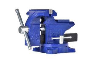 lot 13316 image: Rolin Vise Bench Vise 4-12 Inch With 240 Degree Swivel Base Clamp Tools Home Vises Rotation Base