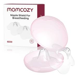 lot 14393 image: Momcozy Nipple Shield, Floral Contact Nipple Shield (1 Pair, 20mm)