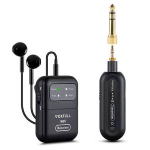 lot 14396 image: VOXFULL Stereo Wireless in Ear Monitor System 2.4G Wireless IEM System with Transmitter Clip on Receiver Automatic Pairing in-Ear Monitoring for Church,Stage,Live Performance (M6S)