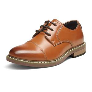 lot 14410 image: Bruno Marc Boy��s Dress Oxford Formal Shoes,Brown,2 Little Kid