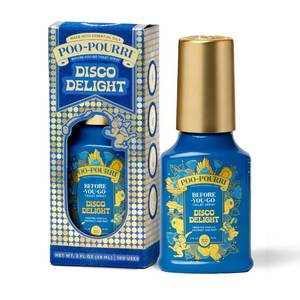 lot 14419 image: Poo-Pourri Holiday Before-You-Go Toilet Spray, Disco Delight, 2 Fl Oz �� Frosted Vanilla, Coconut and Mint