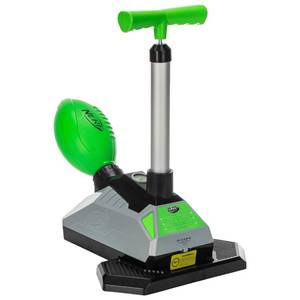 lot 19679 image: Nerf QB Pro Foam Football Passer - Mini Ball Launcher for Kids Practice  Games - Fun Youth Outdoor Football Passer - 8.5 Foam Ball Included