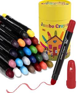 lot 20071 image: Mr. Pen- Jumbo Twistable Crayons, 24 Pack, Multicolor