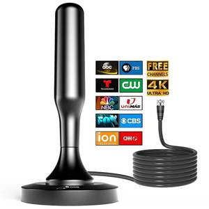 lot 20499 image: HIDB TV Antenna for Smart TV Indoor, Digital Antenna for Local Channels with Strong Magnetic Base