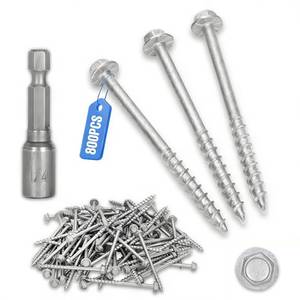 lot 1232 image: Mech.Galv.#9 x 2-12 Joist Hanger Screws-800 Qty,9212R800 Hurricane Screws