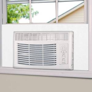 lot 1233 image: BJADES Window Air Conditioner Side Insulated Foam Panel, One-piece Full Surround Insulation Panels Window Seal Kit, Summer and Winter Heat and Draft Insulating