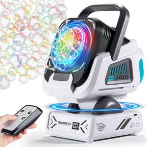 lot 1270 image: Upgraded Bubble Machine Outdoor Toys for Kids & Wedding Party