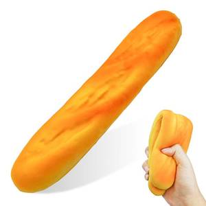 lot 2006 image: hongliang Lifelike Artificial French Baguette Bread, Fake Long Loaf Simulation Model for Kitchen Window Display, Photo Props, and Party Decoration
