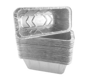 lot 2035 image: 30 Pack Professional Replacement Blackstone 1722 28 3036 Aluminum Foil tray Drip Pans Griddle Grease Cup Liners 8L x 3.75 Wx 3D