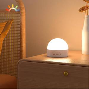 lot 2058 image: Kintion Portable Night Light, Rechargeable Dimmable 8 Color Lighting (1pcs)