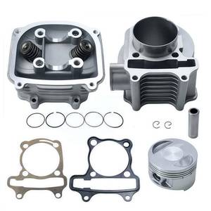 lot 2490 image: GY6 125cc150cc Engine Upgrade to 180cc with Cylinder Head Valves and Rebuilt Kit, 61mm Big Bore kits with Piston and Ring Assy for 152QMI 157QMJ Engine Chinese Scooter Moped ATV Go Kart Quad