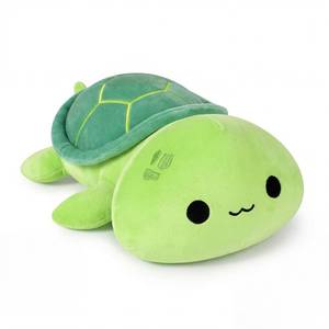 lot 2491 image: Onsoyours Sea Turtle Cute Plush, Green Soft Stuffed Animal Turtle Plush Pillow, Tortoise Kawaii Plushie Toy for Kids (Green Turtle, 13)