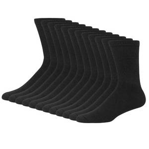 lot 4197 image: Hanes Mens Double Crew Socks (Pack of 12 Pair), Available in Big & Tall