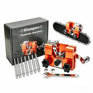 lot 4200 image: Klampero Chainsaw Sharpener, Portable Manual Sharpening Tool, Equipped With 7 Sharpening Stones, Suitable For 4��22-Inch Electric And Gas-Powered Chainsaws, Gardening And Woodworking Tools