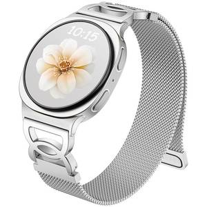 lot 4230 image: Adorve Metal Strap Compatible with Galaxy Watch 98 Band 40mm 44mm, Galaxy Watch 8 Classic Band 46mm, Milanese Magnetic No Gap Strap for Samsung Watch Bands for Women with Unique Design