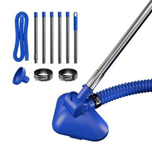 lot 4231 image: Magoog Pool Vacuum Cleaner for Smaller Pools, Non-Electric Power by Filter Pump, 13FT Extendable Pipe, 8FT Telescopic Pole, Vacuum Cleaner for Compact Above-Ground Pool