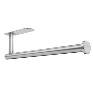 lot 4232 image: DEKAVA Paper Towel Holder Under Cabinet for Kitchen, Adhesive Paper Towel Holder Wall Mount, SUS304 Stainless Steel 13 inch(1,Silver)
