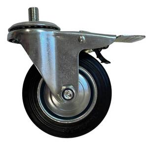lot 4266 image: Blackstone 2177 36 Propane Grill Griddle Locking Caster Wheel